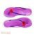 Ciabatta infradito Profumo di Baci LILLA mare estate Red lips TG. M BRANDANI
