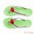 Ciabatta infradito Profumo di Baci VERDE mare estate Red lips TG. M BRANDANI