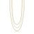 Collana Da Donna in Acciaio Dorato da Donna Luca Barra modello CK1596