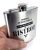 Fiaschetta in acciaio inox satinato Bistrot con scritte nere 180 ml Mai Uguali