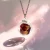 Collana dell’amore e dell’amicizia Mad Tea “Rosa” acciaio e vetro GDC006