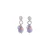 Orecchini Donna Murrina Murano Collezione Jasmine Pervinca Gm0358029