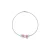 collana girocollo donna vetro Murrina Murano collezione Soraya Grigio gm0359006