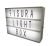 Light Box Diy le tue insegne luminose al neon 107 lettere