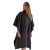 Muster Mantella Taglio capelli Nera chiusura a velcro