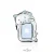 Portafoto Bambino Gattino Argento Marca Puro Pu8614/6c