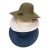 Elegante Cappello da Donna in carta tessile falda larga