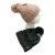 Cappello donna diagonali con pompom