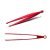 Pinza Chef da cucina in NYLON atossico 30cm Rossa non graffia le superfici antiaderenti
