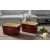 Pirofila Rettangolare per Torta Cake da Forno Set 2pz Rosso