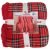 Plaid Matrimoniale Scozzese Irge Natalizio in Morbida Flanella
