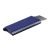 Porta carte di credito in acciaio e fibra di carbonio blu UCH001BL