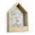 Portachiavi da parete in legno Casina Scandi Love con 6 ganci grigio