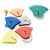 Rotella Tagliapizza Security Soft Touch BLU in acciaio inox Brandani