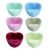 Set 6 formine in ceramica colorata per dolci cup cake Cuore Lily