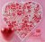 Set tappetino e mouse ottico a forma di cuore