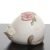 Soprammobile Gatto in Coccio con Fiori grande