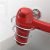 Supporto a parete per phon asciugacapelli Curl in metallo Balvi