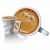 6 Tazzine da Caffè Espresso Effetto Stropicciato in Ceramica Bianca