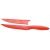 Tescoma Coltello Arrosto Antiaderente con lama da 18cm “Presto Tone” rosso