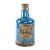 Vaso bottiglia in ceramica blu invecchiato con scritta “This is the life”