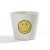 Vaso fioriera in Ceramica Smaltata grigio con Sorriso @ PETIT POT SMILE
