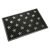 Zerbino in gomma antiscivolo da esterni nero Stelle 60×40 cm