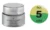 Gel colorato glamour caldo e freddo 5 5ML