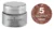 Gel glitter 05 Rame Glamour Nails 5ml