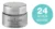 Smalto gel colorato 24 acqua marina Glamour Nails 5ml