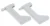 SUPPORTO IN PLASTICA PER VETRO CAPPA DX/SX, RICAMBIO ORIGINALE FABER .