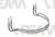 RESISTENZA ANULARE FORNO BOSCH/ SIEMENS, RICAMBIO ORIGINALE COD. 494643.