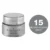 Gel color 15 metropolitan grey Glamour Nails 5ML